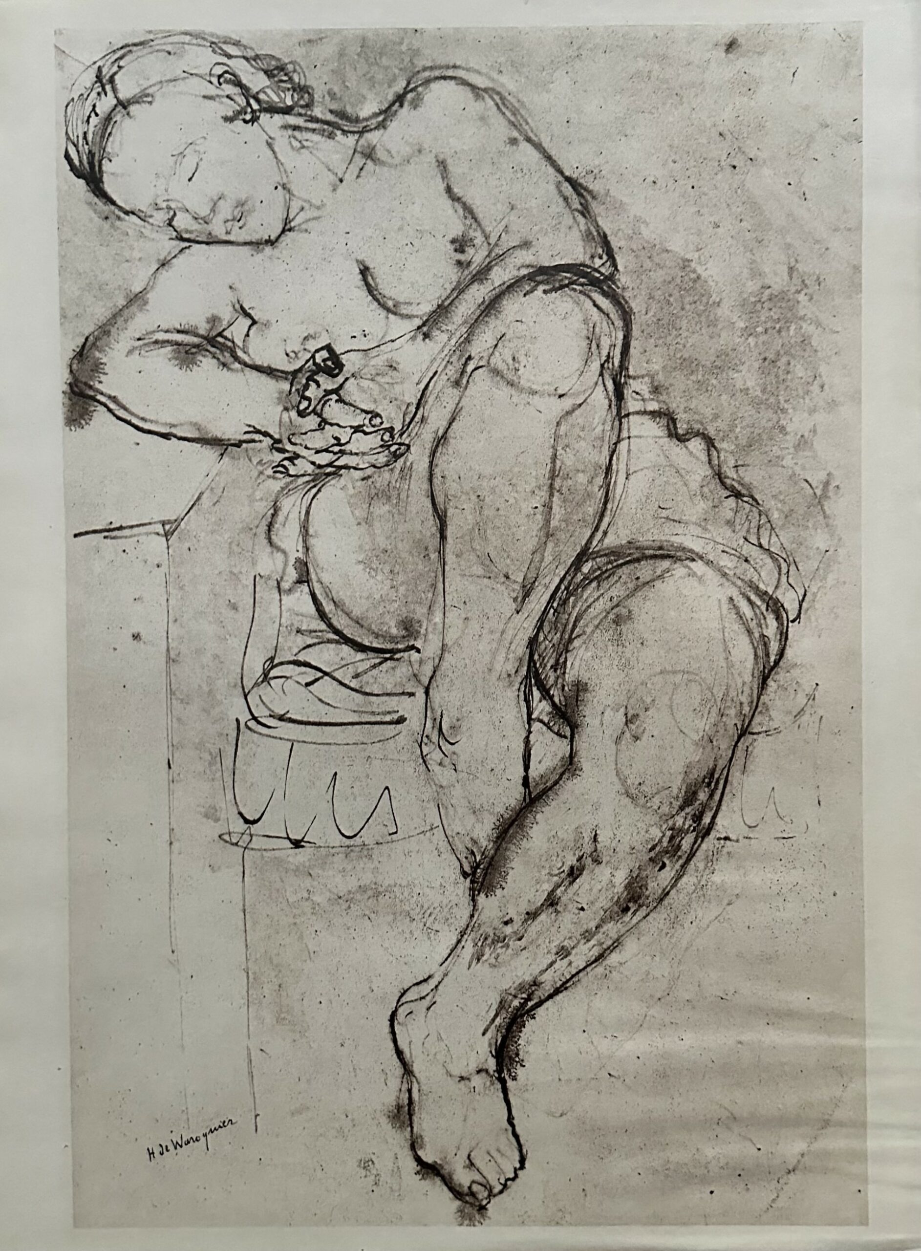 Nu - Henri De Waroquier – Image 1