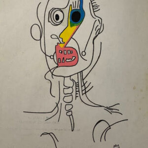 Sans Titre - Basquiat Jean-Michel Attribué À