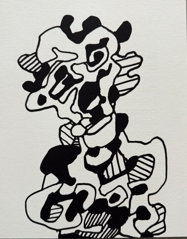 Composition - Jean Dubuffet