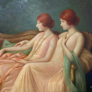 Deux Femmes Allongées au Repos - Samuel Smills