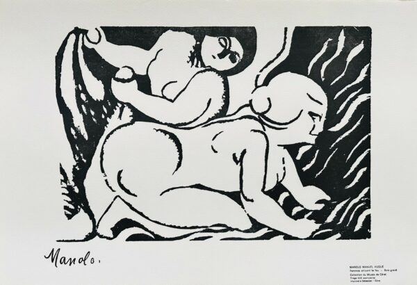 Femme Attisant le Feu - I Hugué Manuel, Dit Manolo Martinez