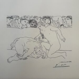 Minotaure Vaincu - Pablo Picasso