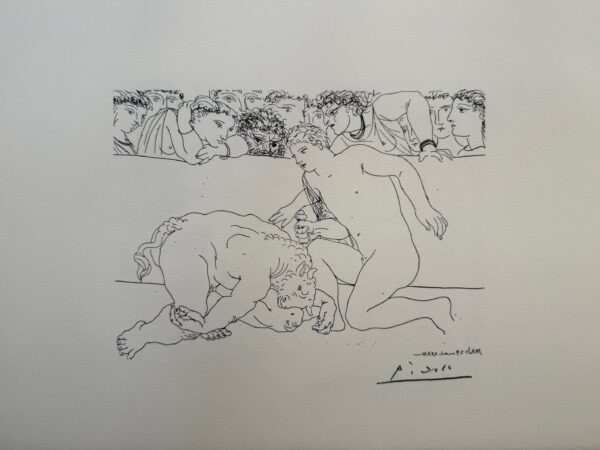 Minotaure Vaincu - Pablo Picasso