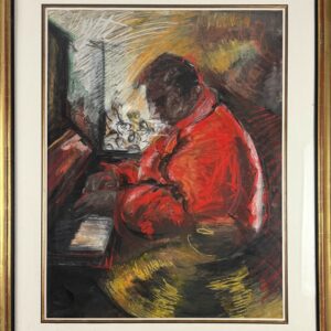 Huile sur papier