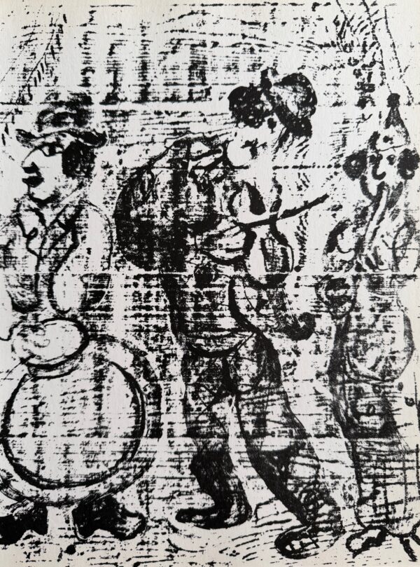 Les Musiciens Vagabonds - Marc Chagall