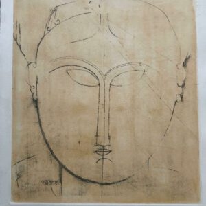 Tete de Modigliani - Amedeo Modigliani