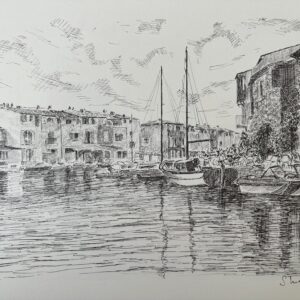 Le Port - Serge Mendjisky