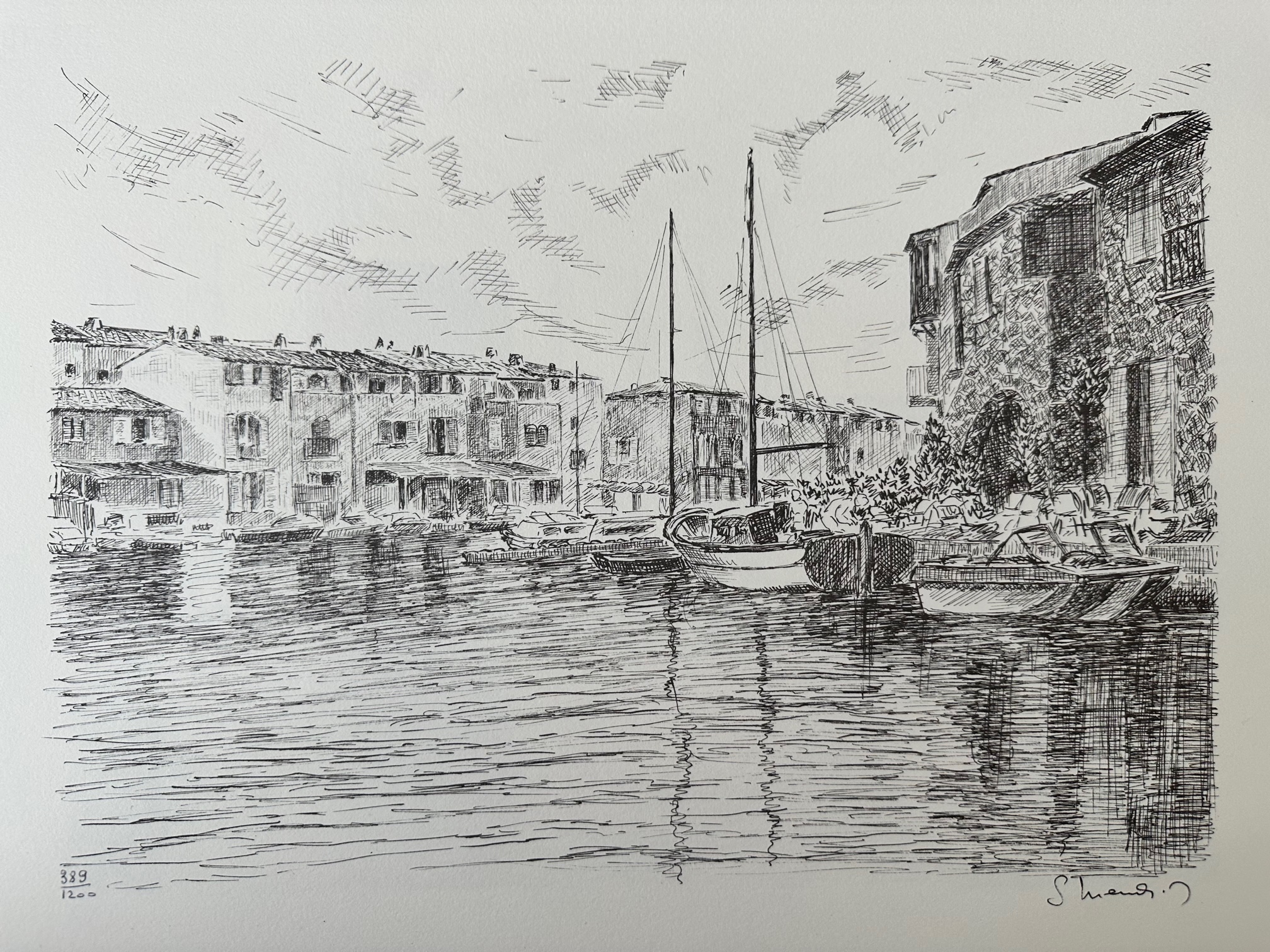 Le Port - Serge Mendjisky – Image 1
