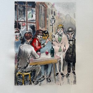 Van Dongen , Fernande , Picasso , Apollinaire et Max Jacob Reunis aux Enfants de la Butte Rue des Trois Freres - Kees Van Dongen
