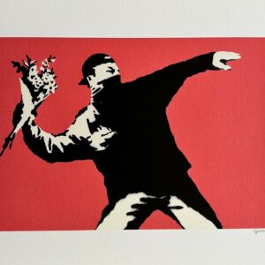 Flower Thrower - Banksy