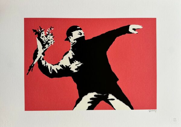 Flower Thrower - Banksy