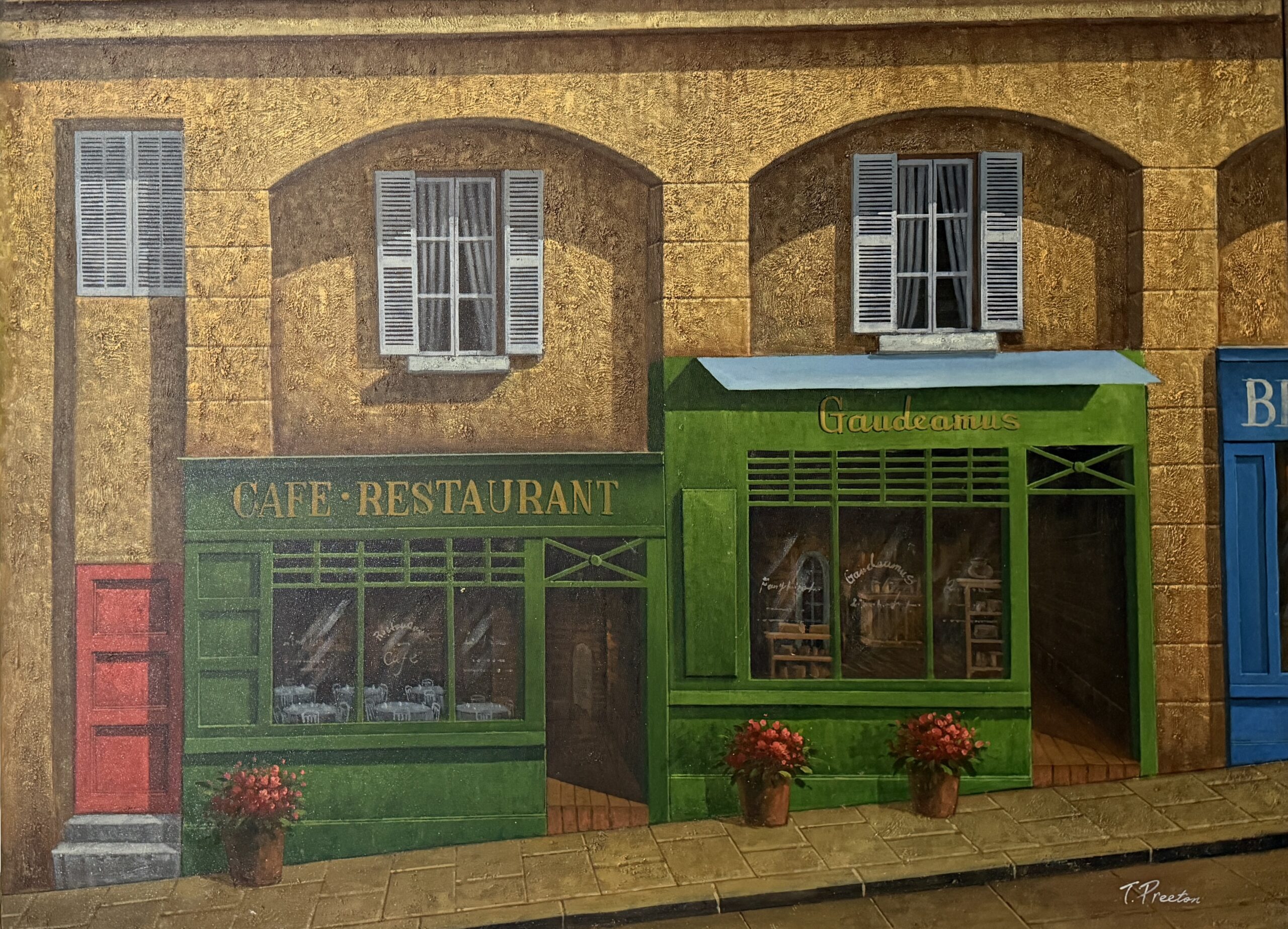 Le Café de la Rue - Ecole Française Xxe – Image 1