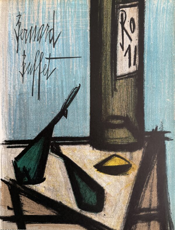 Nature Morte A la Bouteille 1967 - Bernard Buffet