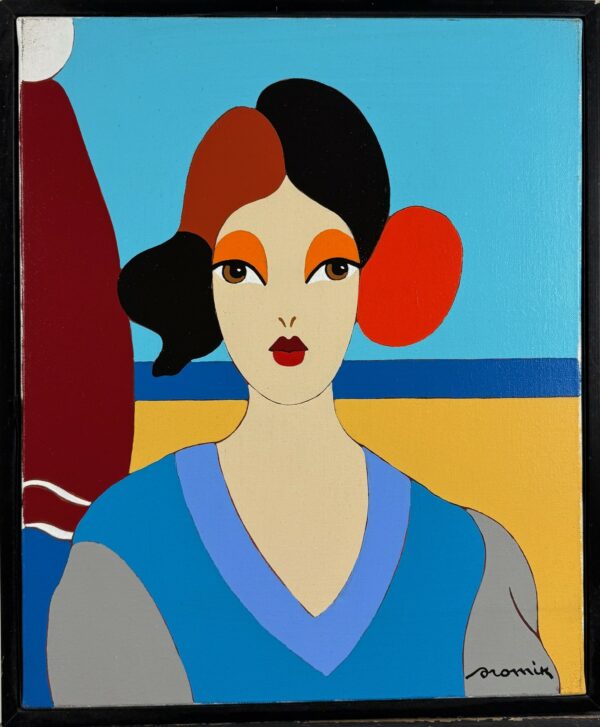 Femme au Parasol - Dromik
