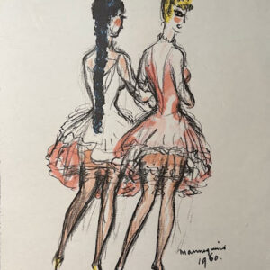 Les Deux Mannequins - Dongen Kees Van