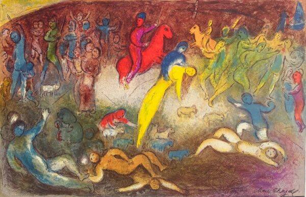 La Chevauchée - Marc Chagall