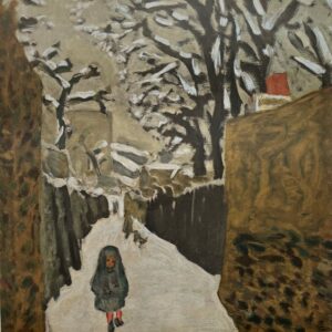 Paysage de Neige - Pierre Bonnard