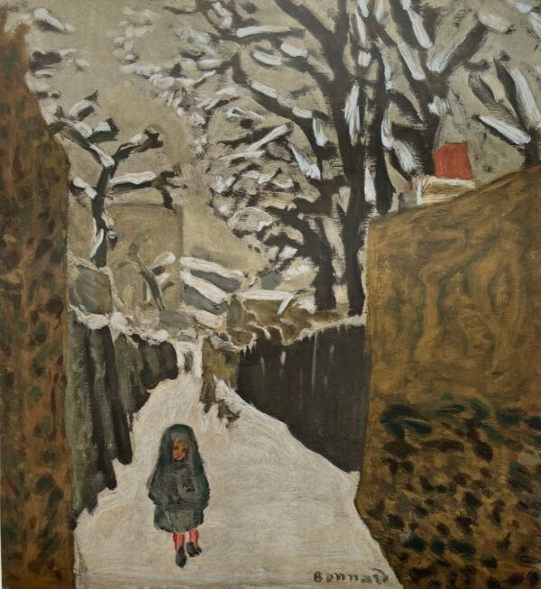 Paysage de Neige - Pierre Bonnard