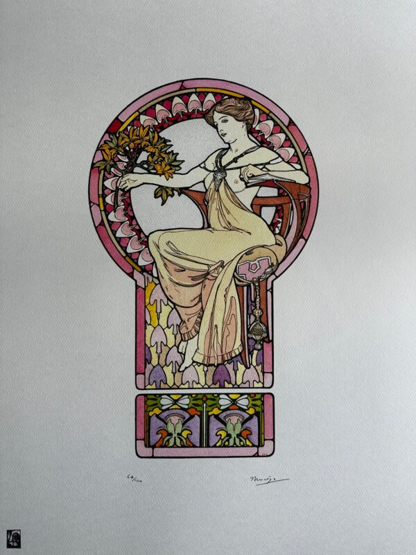 Sexy Femme - Alphonse Marie Mucha