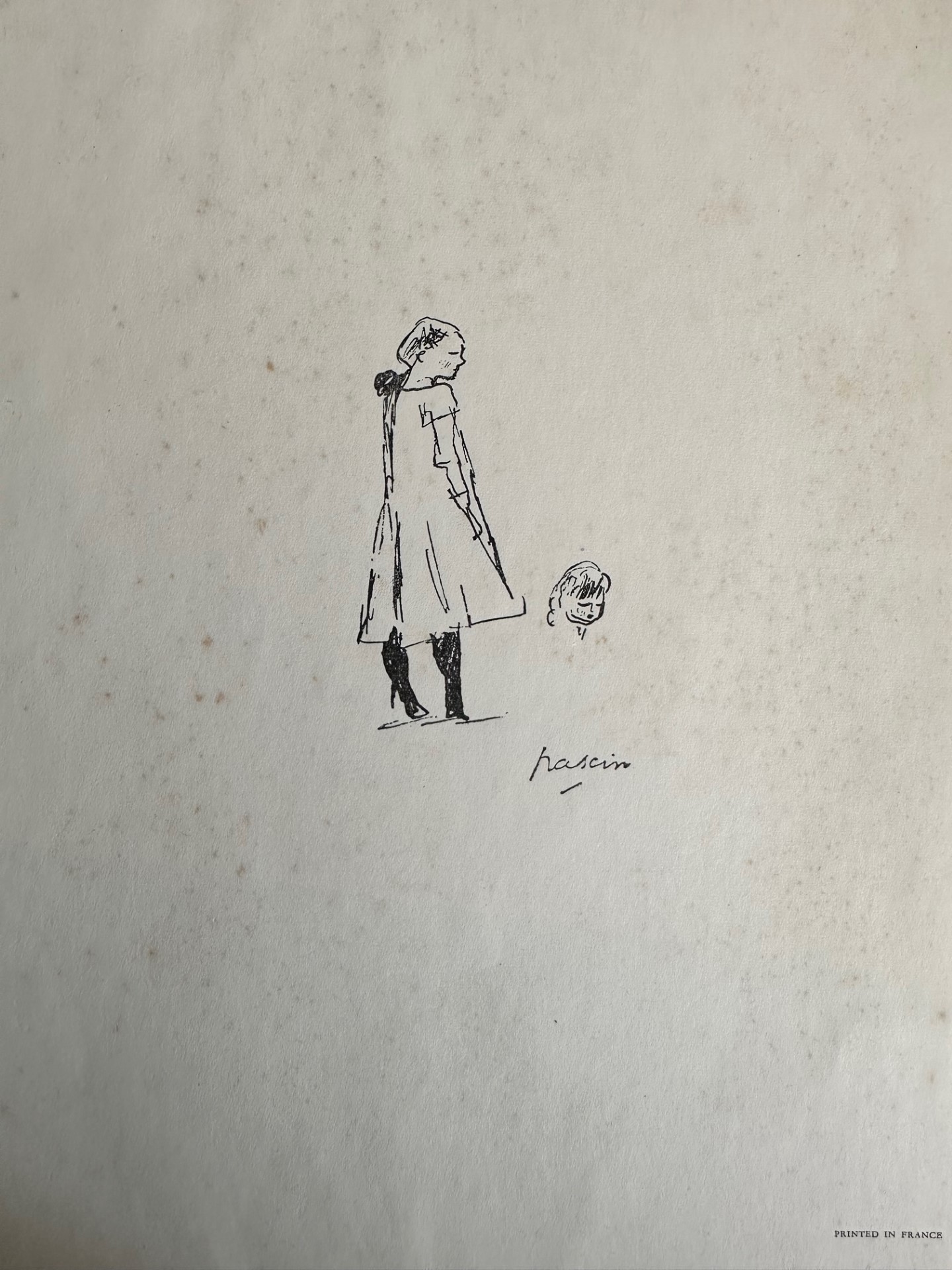 Jeune Fille - Jules Pascin – Image 1