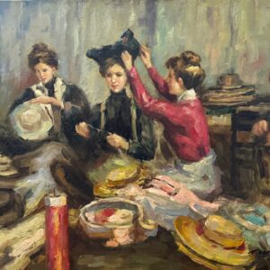 Scène de Repas Familial - F Vernos  Xx