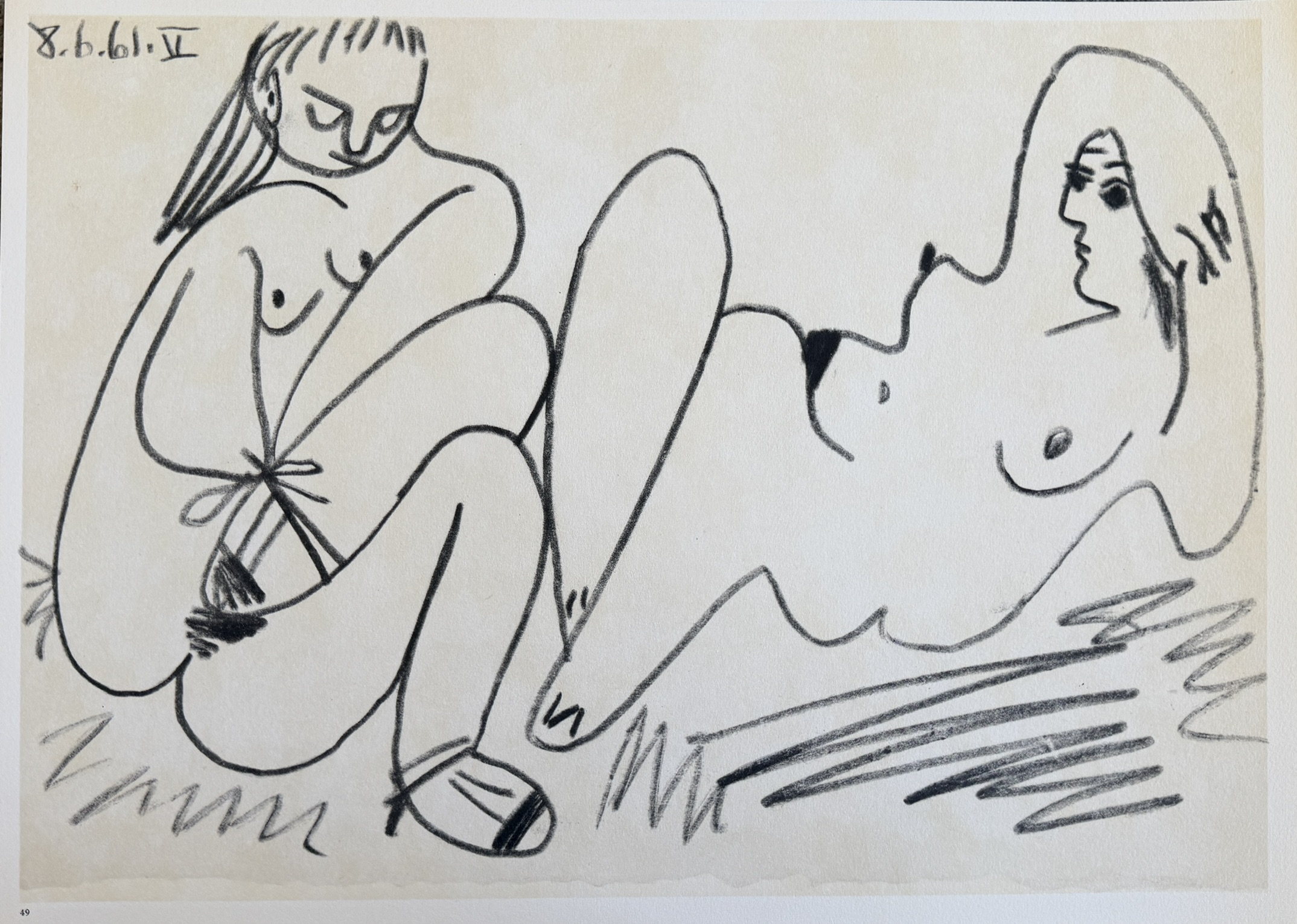 Nus Féminin Allongé - Pablo Picasso – Image 1