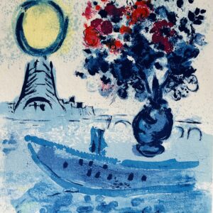 Bateau Mouche au Bouquet - Chagall Marc