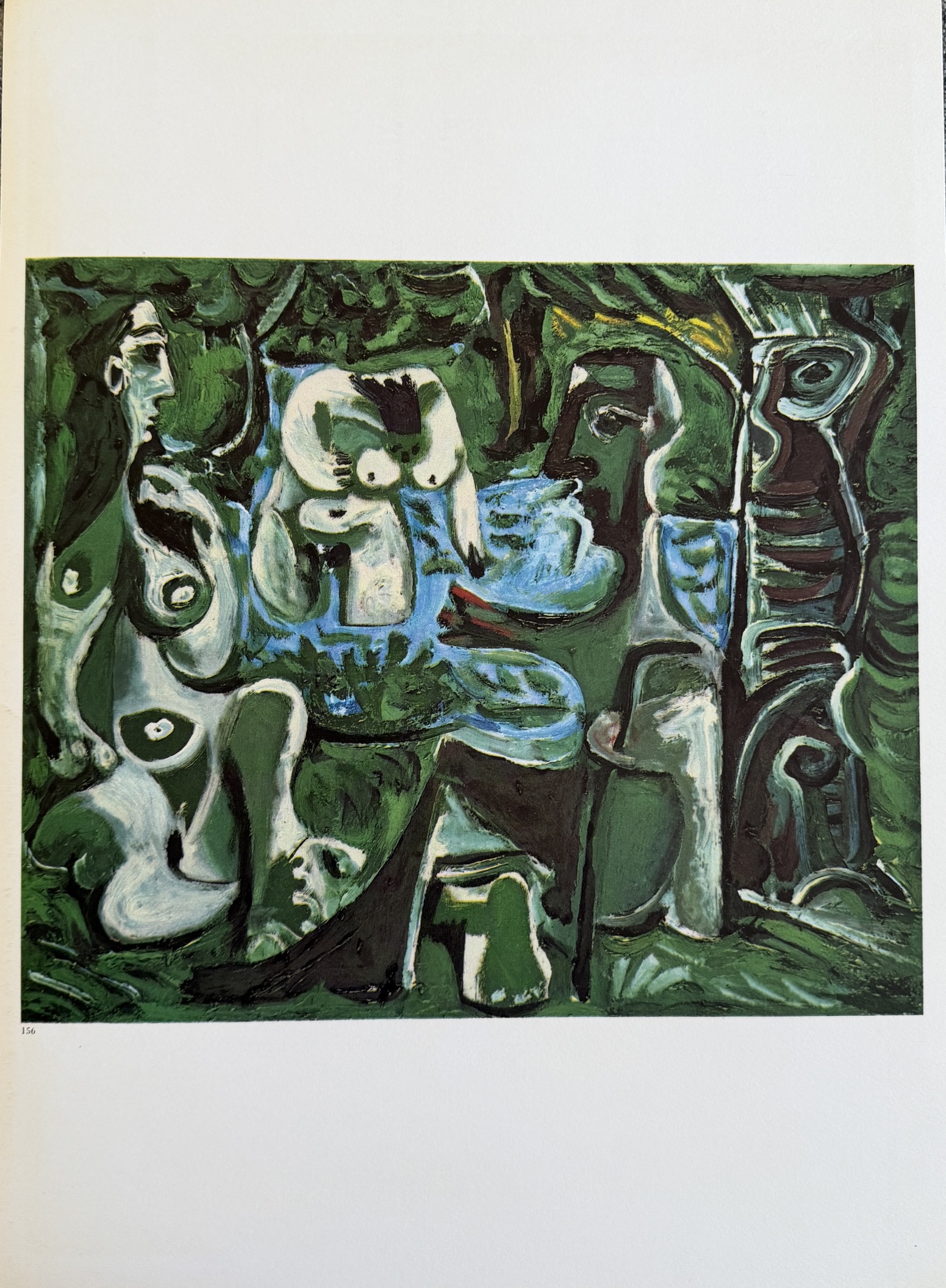 Composition aux Personnages - Pablo Picasso – Image 1