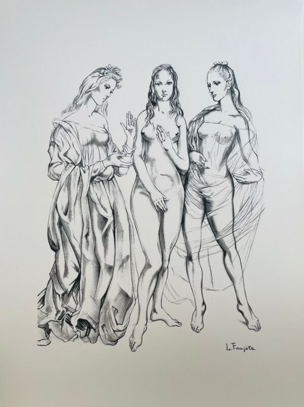 Les Trois Graces - Tsuguharu Léonard Foujita