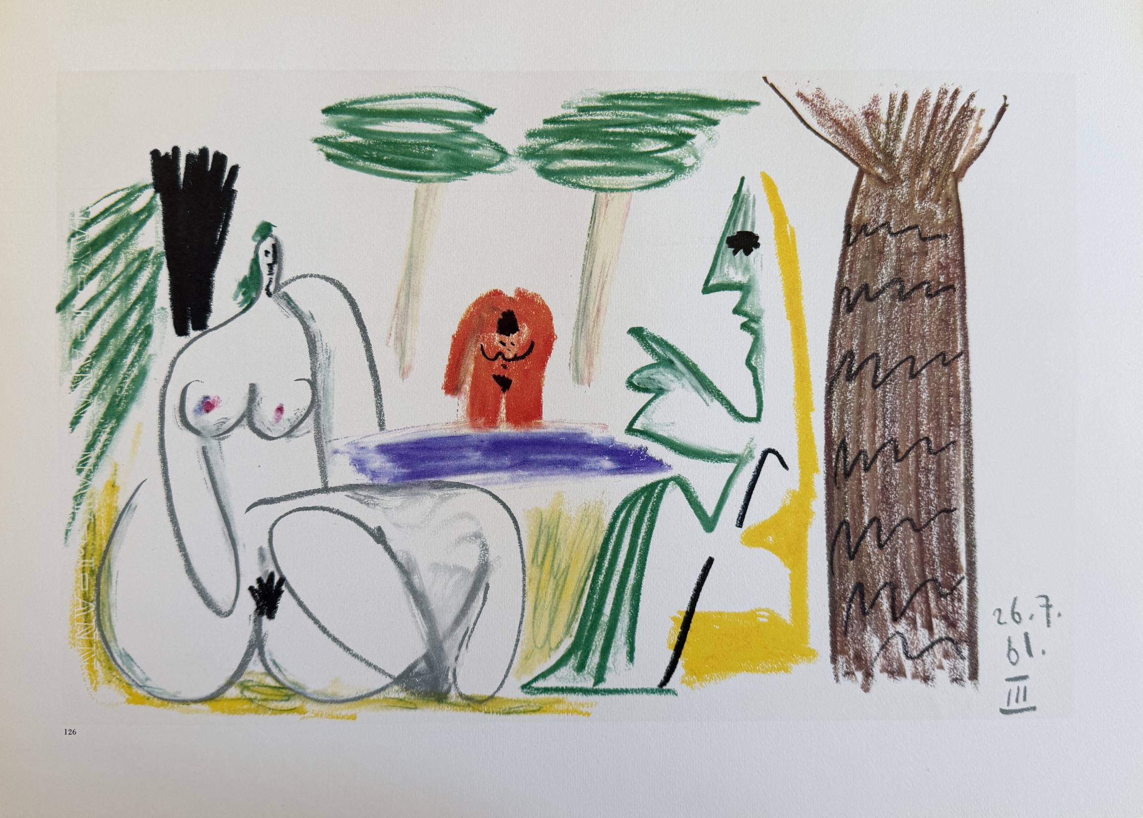 Personnage À L’arbre - Pablo Picasso – Image 1