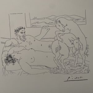 Le Repos du Sculpteur - Pablo Picasso