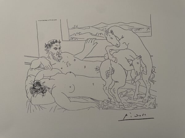 Le Repos du Sculpteur - Pablo Picasso