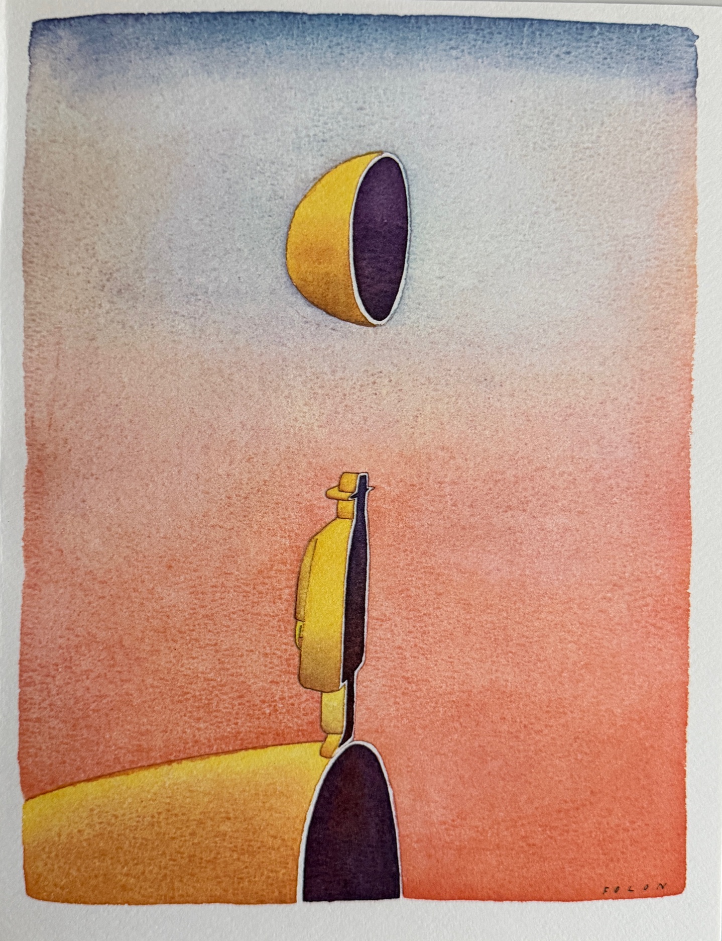 Le Paysage Changeur - Jean-Michel Folon – Image 1