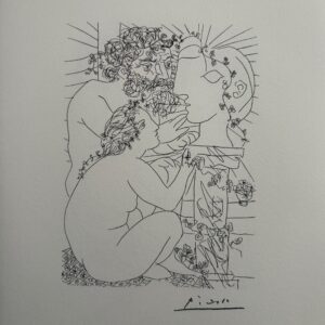 Sculpteur avec Son Modèle - Pablo Picasso
