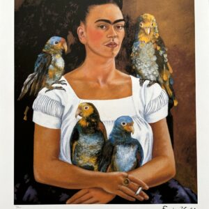 Moi et Mes Perroquets - Frida Kahlo