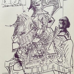Chevalier et Page - Picasso Pablo