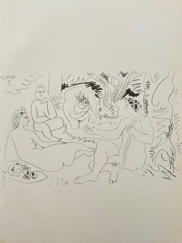 Le Déjeuner sur L’herbe - Picasso Pablo