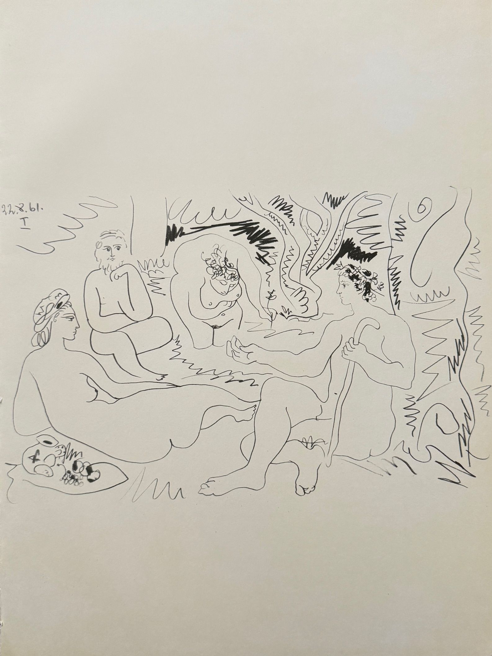 Le Déjeuner sur L’herbe - Picasso Pablo – Image 1