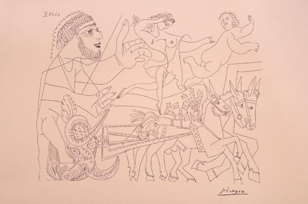 Composition - 11.4.86. Vi - Pablo Picasso