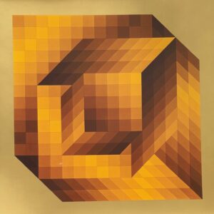 Axo-44 - Vasarely Victor