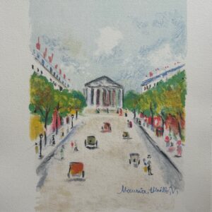 Maurice Utrillo - Lithographie