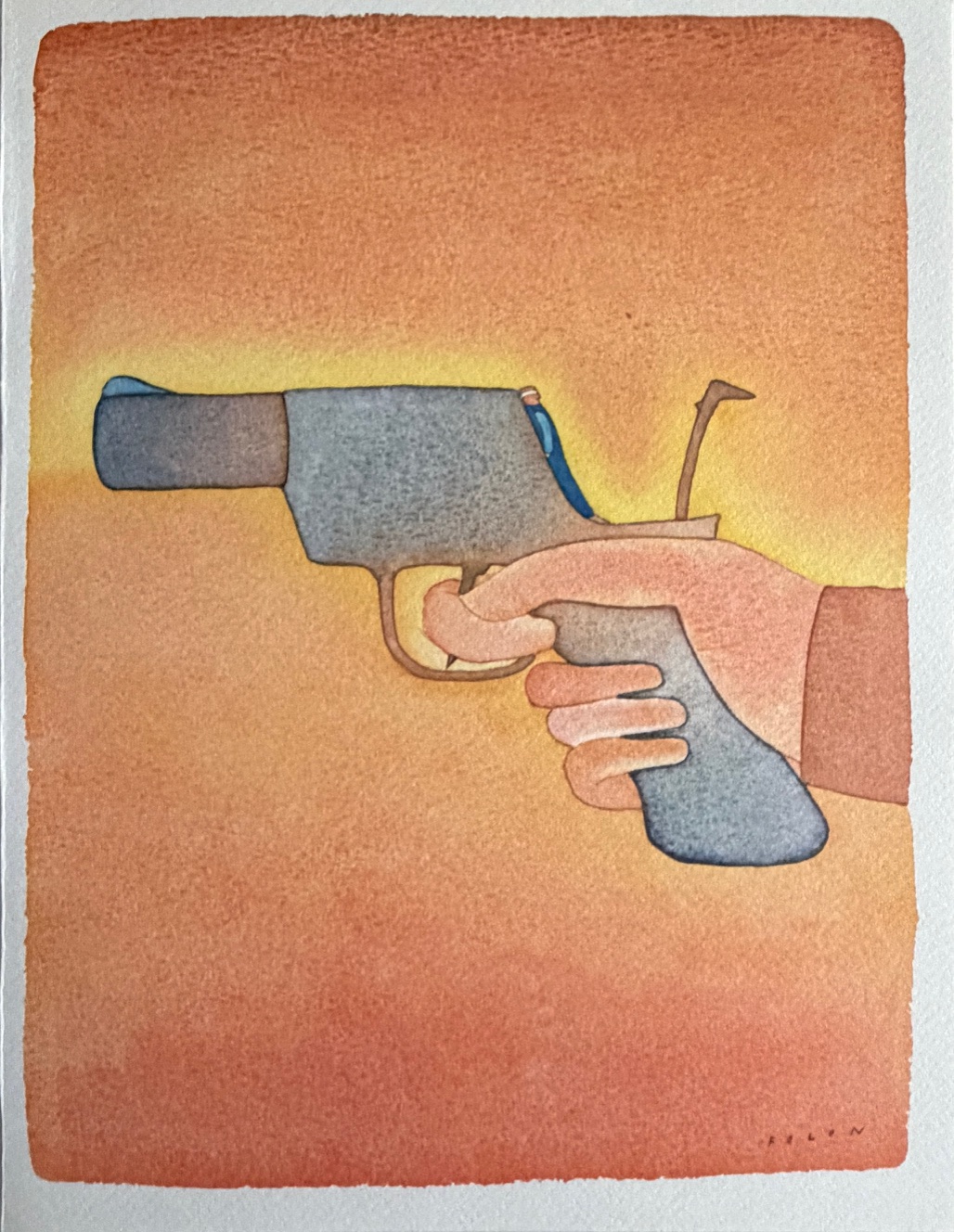 Le Controleur - Jean Michel Folon – Image 1