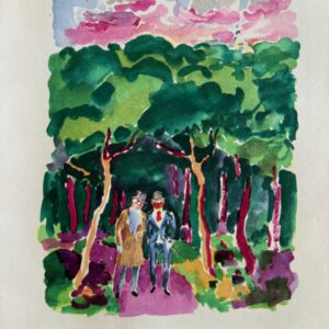 Swann et le Marquis de Farestelle - Kees Van Dongen