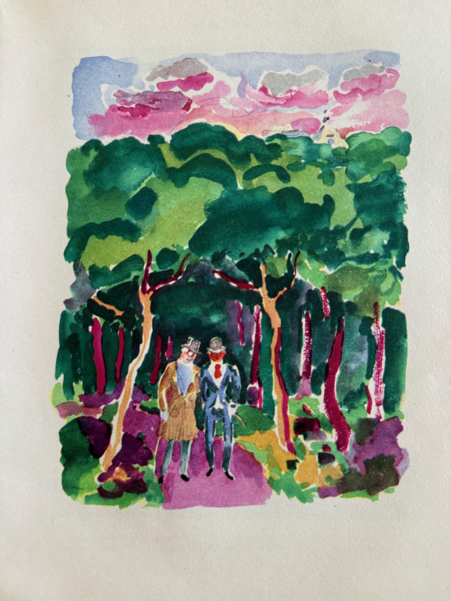 Swann et le Marquis de Farestelle - Kees Van Dongen – Image 1