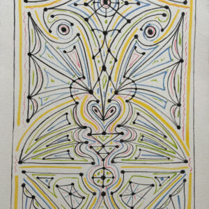 Composition Geometrique Ii - Jean Cocteau