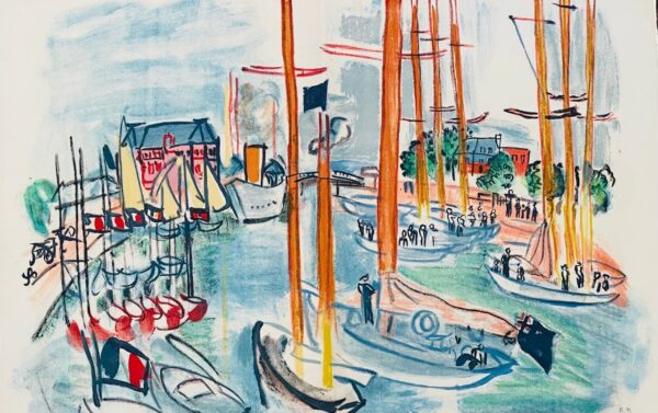 Port A Honfleur - Raoul Dufy