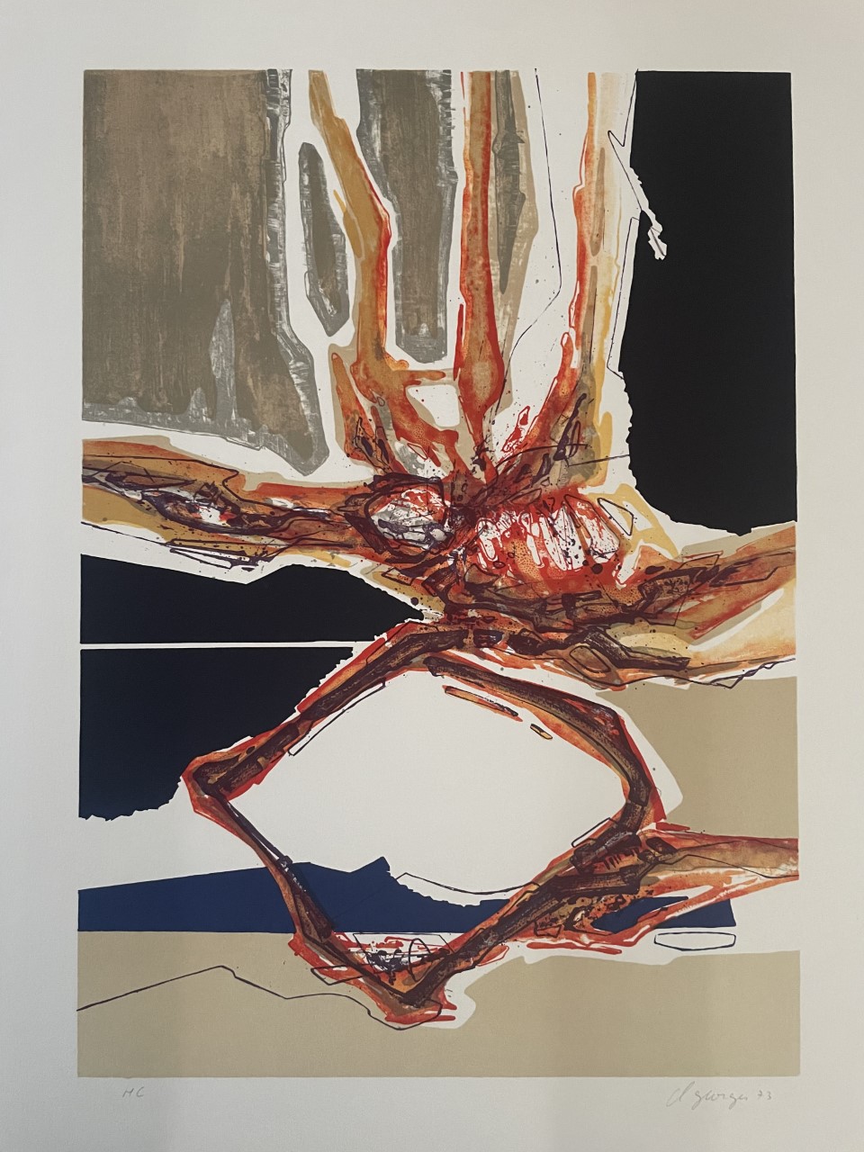 Composition Abstraite - Claude Georges – Image 1