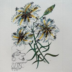 Fleurs Surrealistes 1972 - Salvador Dali