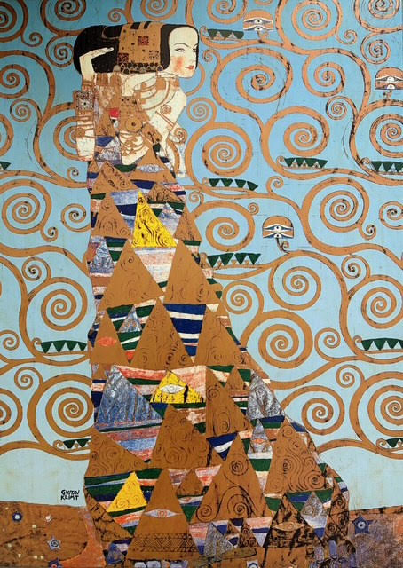 L'attente - Gustav Klimt