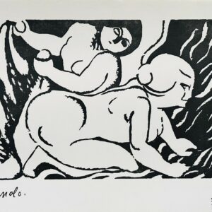 Femme Attisant le Feu - I Hugué Manuel, Dit Manolo Martinez